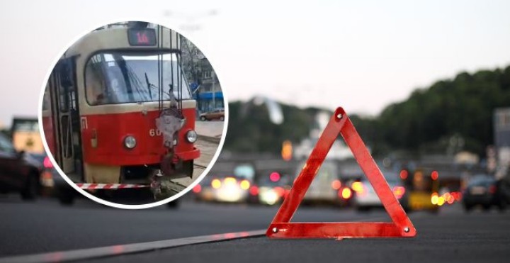 У Києві жінка потрапила під трамвай і загинула на місці (відео)