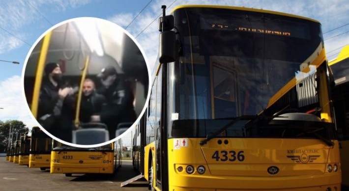 У Києві пасажир серйозно поплатився за відсутність маски: відео жорсткого затримання