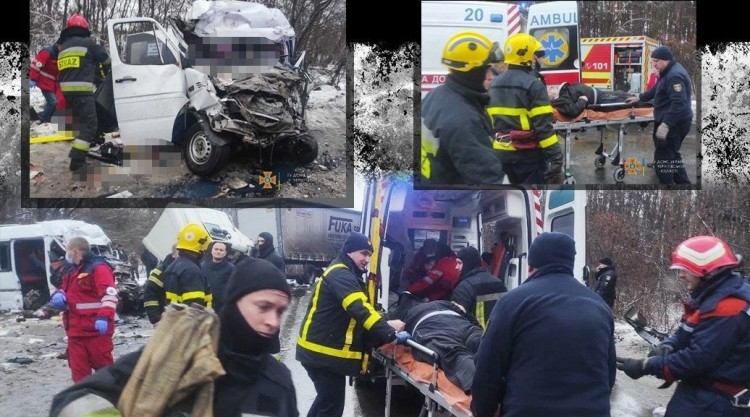 Під Черніговом у ДТП з маршруткою загинули 13 людей: фото, відео та всі подробиці