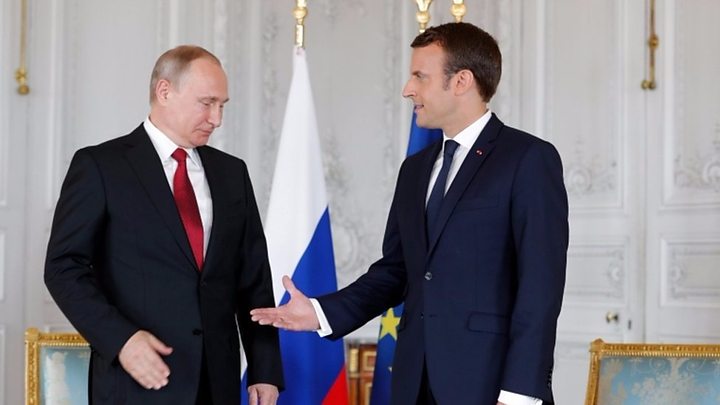 Президент Франції Макрон пообіцяв провести телефонні переговори з Путіним щодо України у п’ятницю