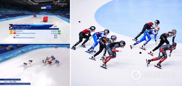 Російську збірну дискваліфікували на Олімпіаді-2022 після півфіналу змішаної естафети у шорт-треку