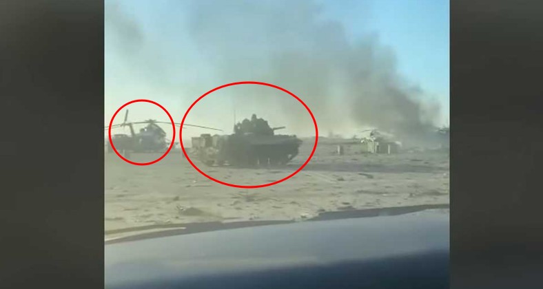 З’явилося відео розбитої російської техніки в аеропорту Херсона після атаки ЗСУ