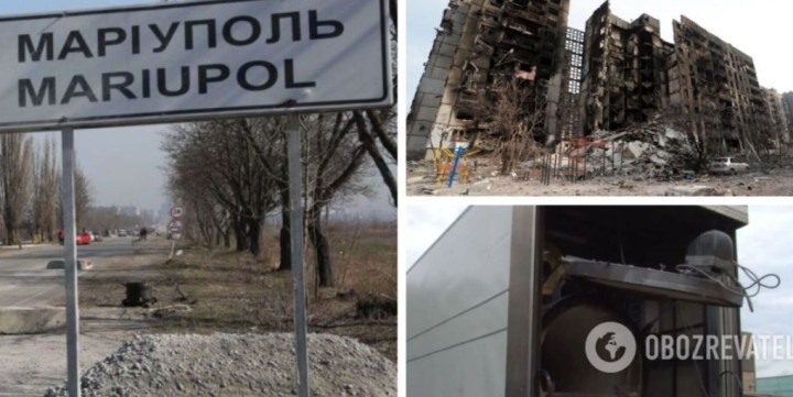 Російські окупанти «зачищають» Маріуполь від тіл убитих ними українців і хочуть спалити їх у крематорії
