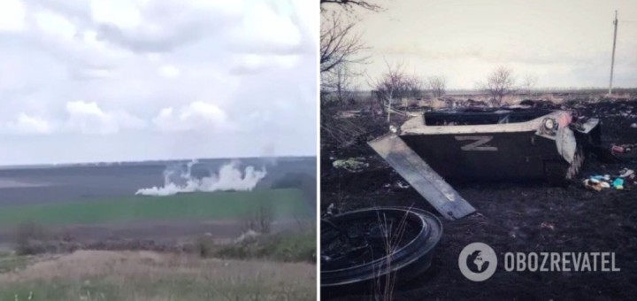 На Харківщині ЗСУ знищили танки ворога. Відео
