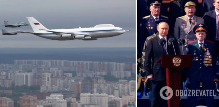 Путін прибрав з параду «літак судного дня» і всю авіацію: Жданов назвав реальну причину