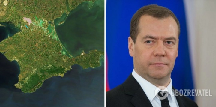 Медведєв заявив, що РФ розглядатиме спроби «зазіхнути на Крим» як оголошення війни