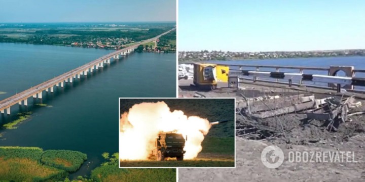 ЗСУ завдали потужних ударів по Антонівському мосту, відновити його не вдасться (фото і відео)