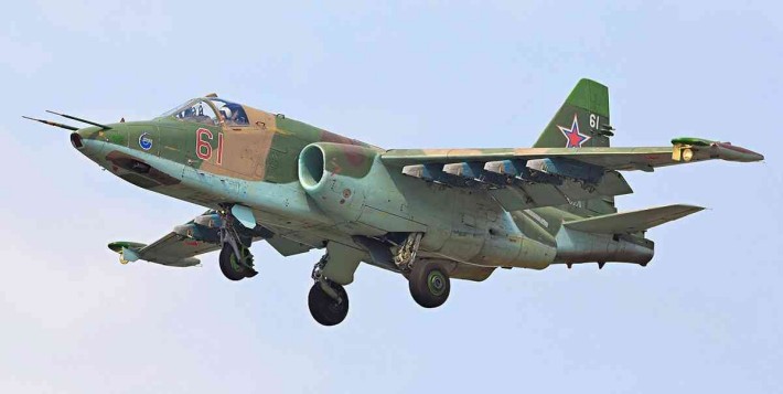 ЗСУ збили на Херсонщині штурмовик Су-25