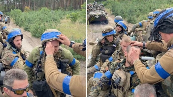 “На очах сльози”: у мережі опублікували відео де українські воїни моляться перед боєм