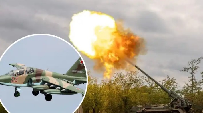 Щойно! На Херсонщині приземлили ворожий штурмовик Су-25