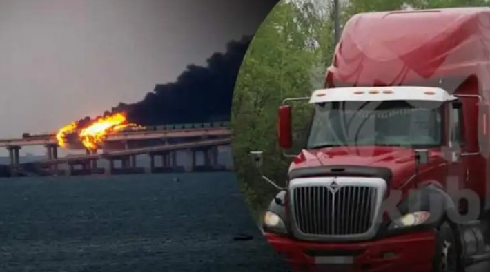 ЗМІ показали фото чоловіка, чия фура вибухнула на Кримському мосту: це житель Росії
