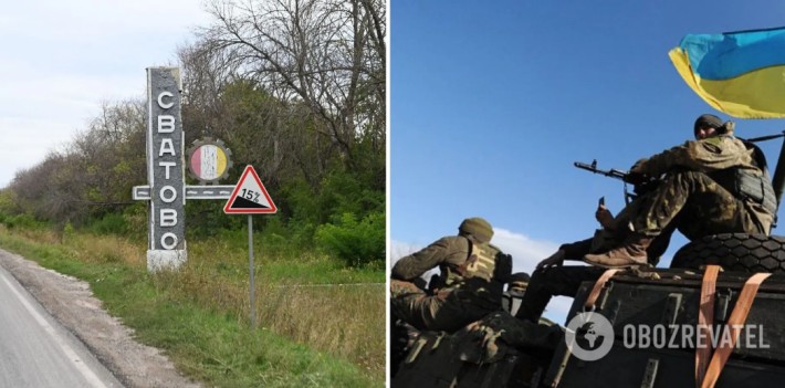 Українські захисники  вже у Стельмахівці, що за 20 км від Сватового. Фото