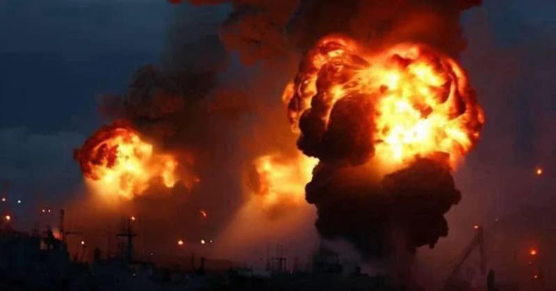 Зруйновано будівлю: з’явилися знімки наслідків удару по нафтобазі в російській Адигеї