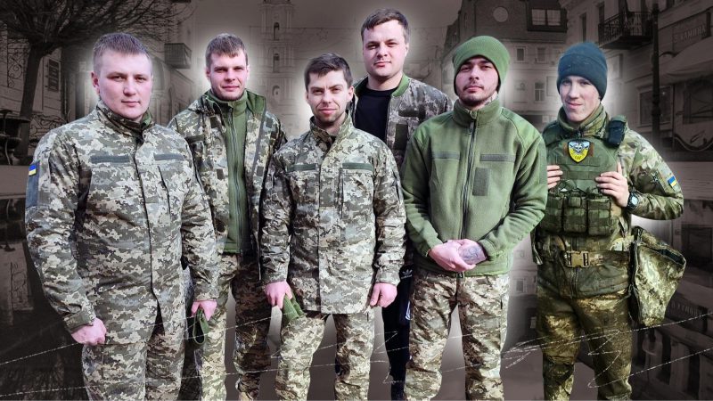 Обігнали колону росіян, привезли дружин народжувати і пішли воювати. Історія шістьох друзів із Сумщини, які вирвалися з окупації