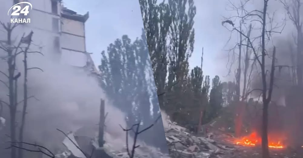 Прямо у житловий будинок, під завалами люди, – Зеленський опублікував відео з Києва