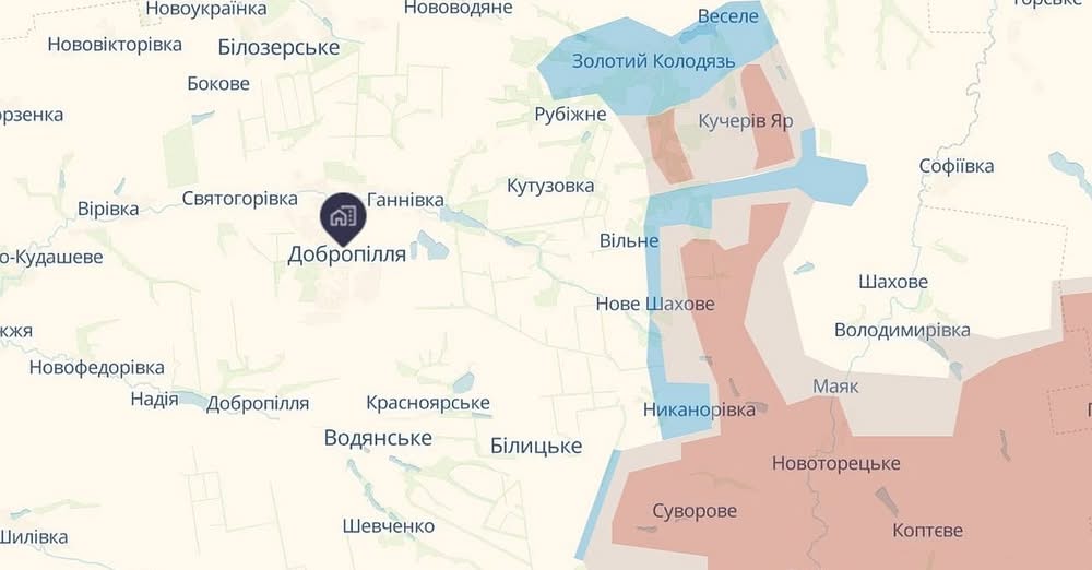 Біля Добропілля ЗСУ відсікли «клешні» росіян, групи окупантів відрізані – ОСУВ «Дніпро»