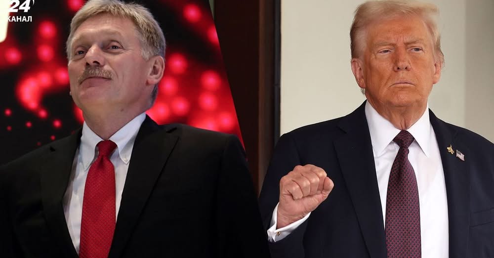 Росія відкинула ідею Трампа зупинити війська по лінії зіткнення, – Пєсков