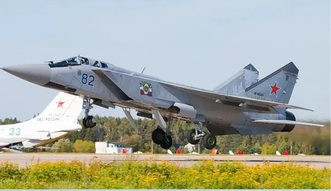 У Росії розбився винищувач МіГ-31