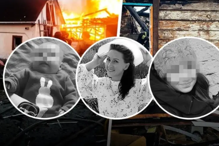 Приїхали з Києва, бо там не було опалення: що у селі на Київщині кажуть про родину, яку вбив “Шахед”
