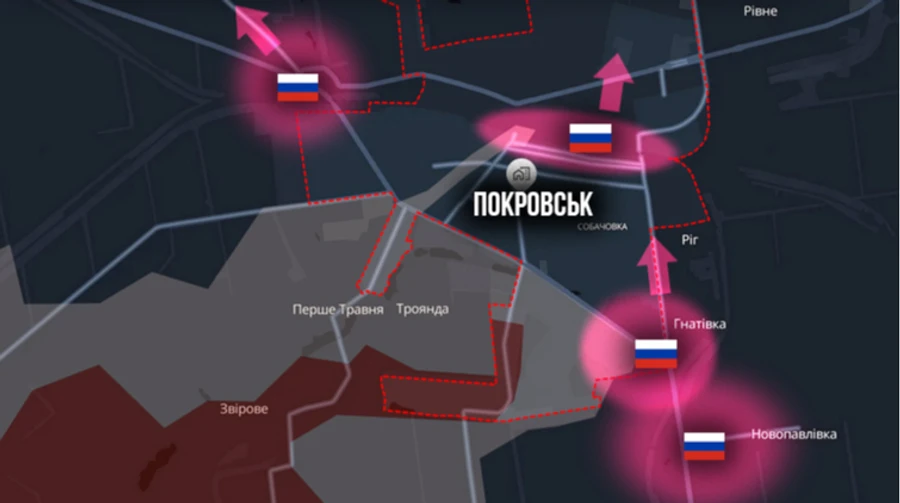 У Покровську щонайменше 250 росіян, українські військові йдуть до позицій по 10-15 км – УП
