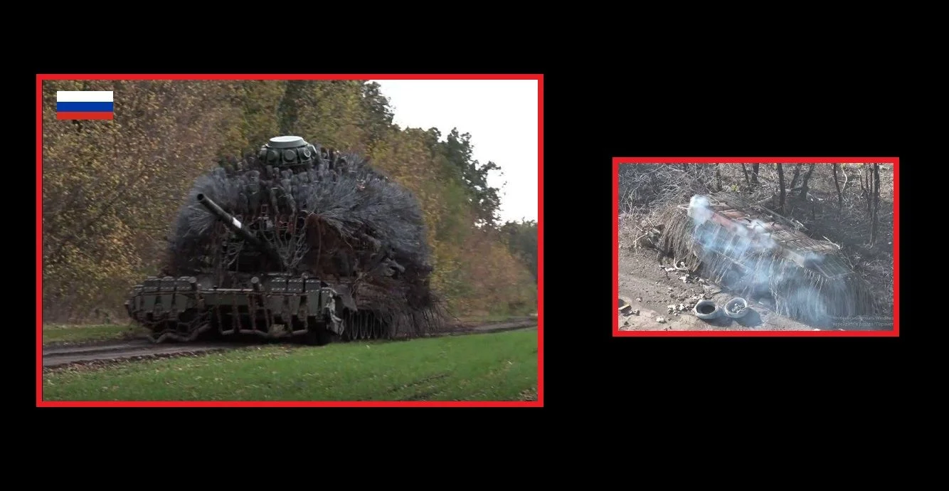 ЗСУ підірвали шипований російський «танк-сміттєвоз»: екіпаж Т-72Б3 не зміг вибратися та загинув