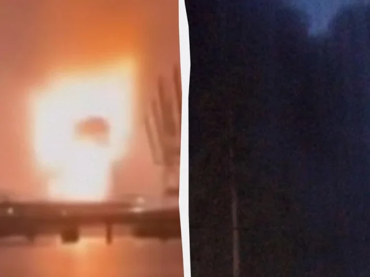 Після атаки дронів горить нафтоналивний порт у Ленінградській області РФ